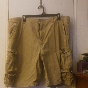 NOBO Men's Khaki Cargo Shorts